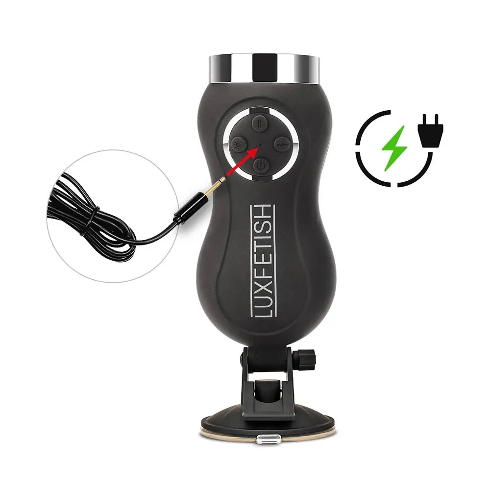 Lux Fetish Remote-Controlled Rechargeable Compact Thrusting Machine