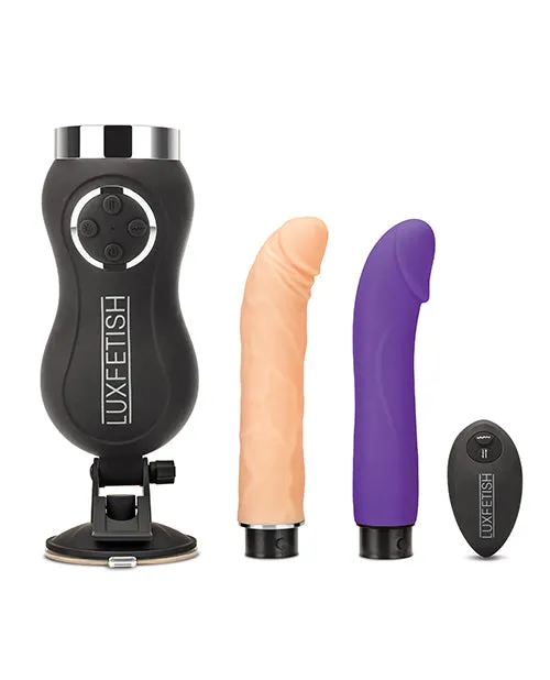 Lux Fetish Remote-Controlled Rechargeable Compact Thrusting Machine