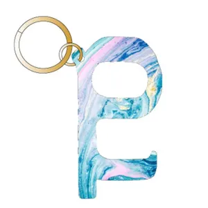 Marble Hands Free Key Chain and Door Opener