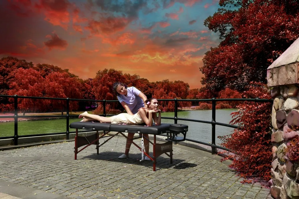 Master Massage 30" ROMA™ Portable Massage Table Package with THERMA-TOP