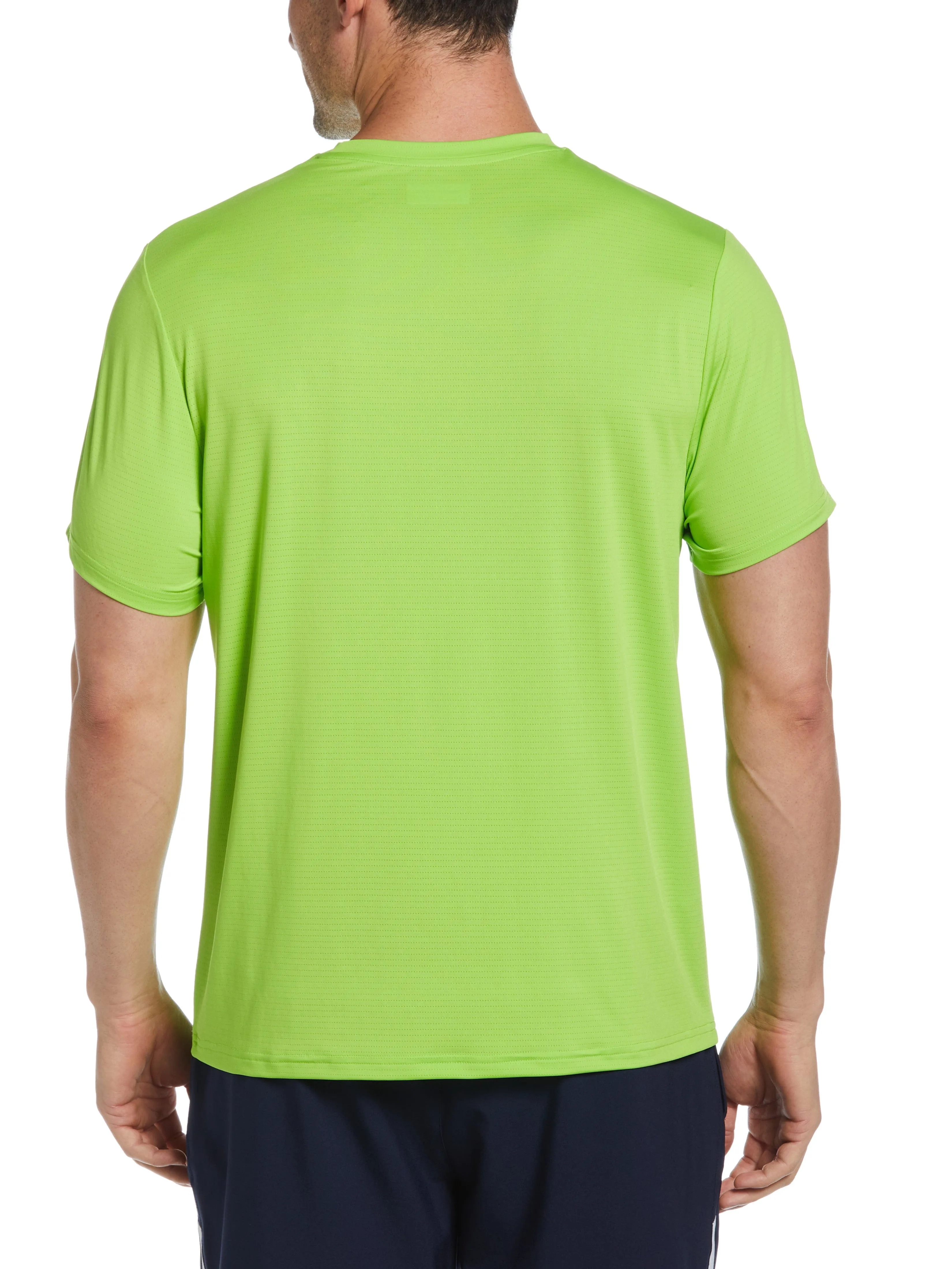 Men's Pin Hole Mesh Tennis Tee