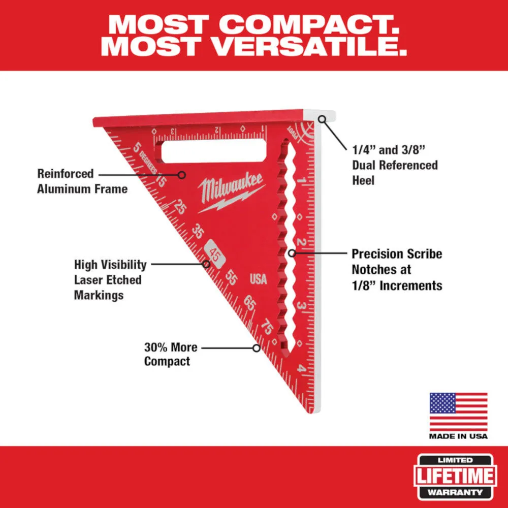 Milwaukee MLSQ040 4-1/2" Trim Square