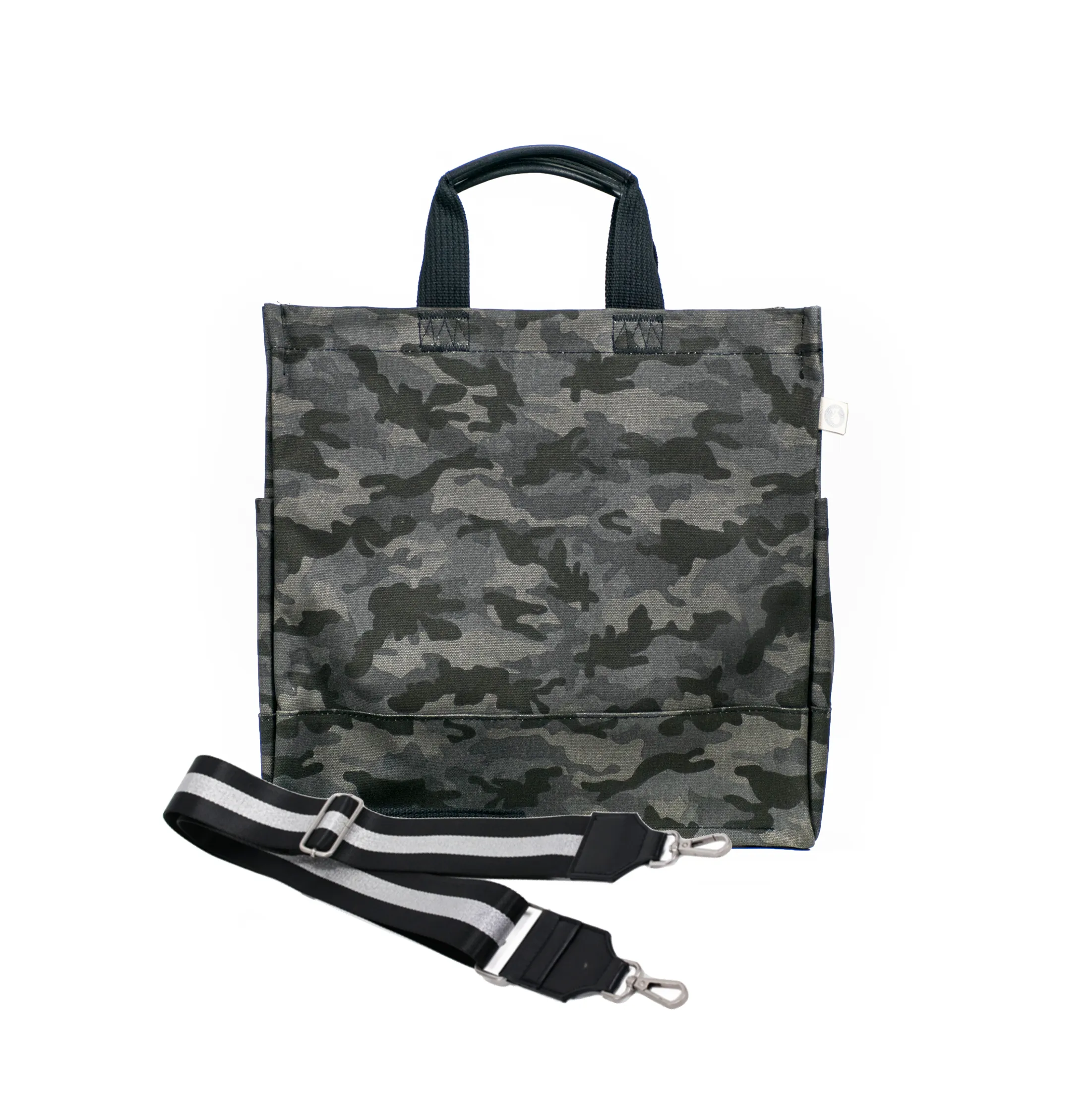 Mini Monogram Black Camo North South Bag