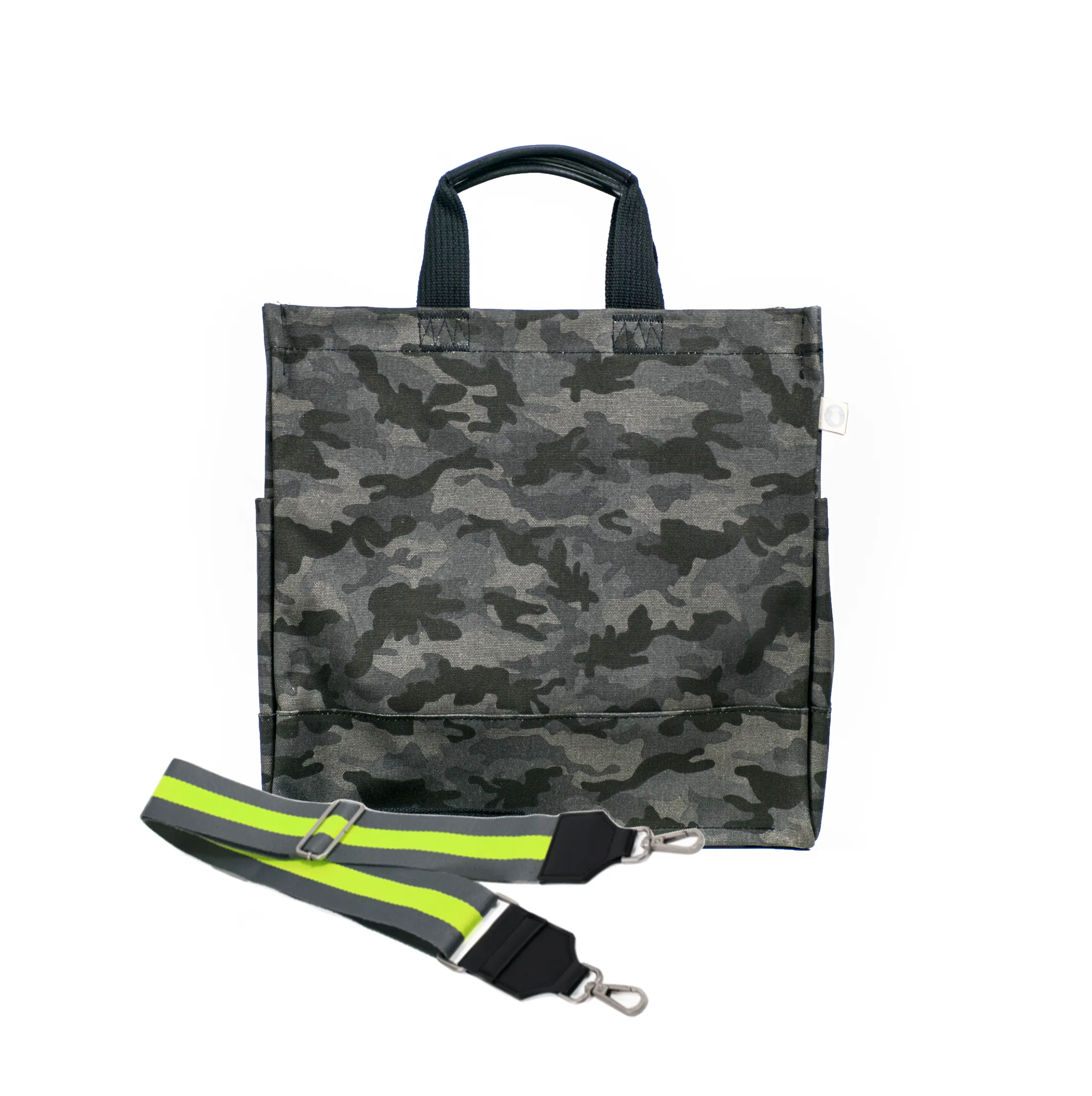Mini Monogram Black Camo North South Bag