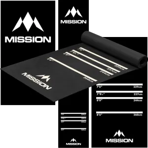 Mission Darts Heavy Duty Rubber Pro Level Mat