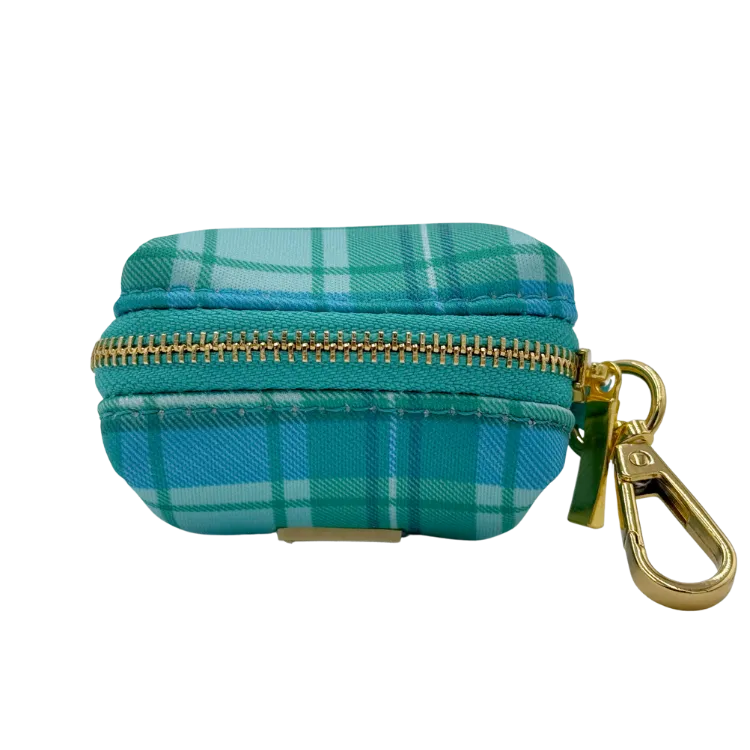 Northern Lights Plaid - Dog Poop Bag Holder