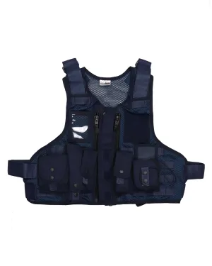 P1100LBV Molle Security Vest - Navy Blue