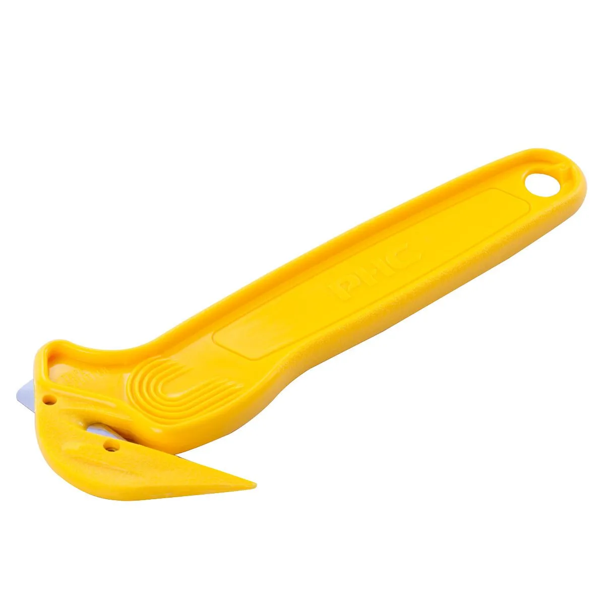 Pacific Handy Cutter DFC364 Disposable Film Cutter, Sharp & Durable Steel Blade for Shrink Wrap, Stretch Wrap, Tape, and Plastic Straps