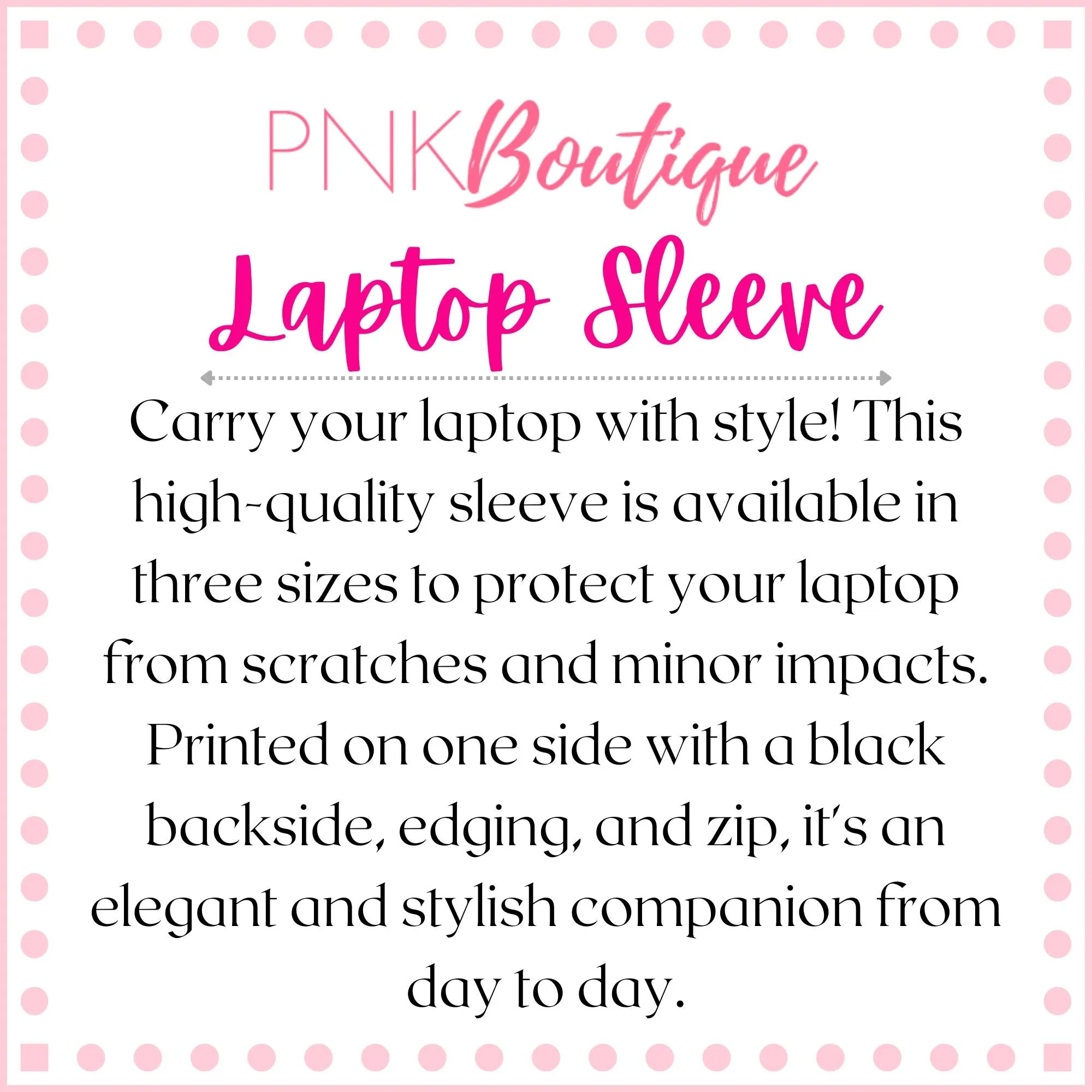 Personalized The Links Inc Laptop Sleeve