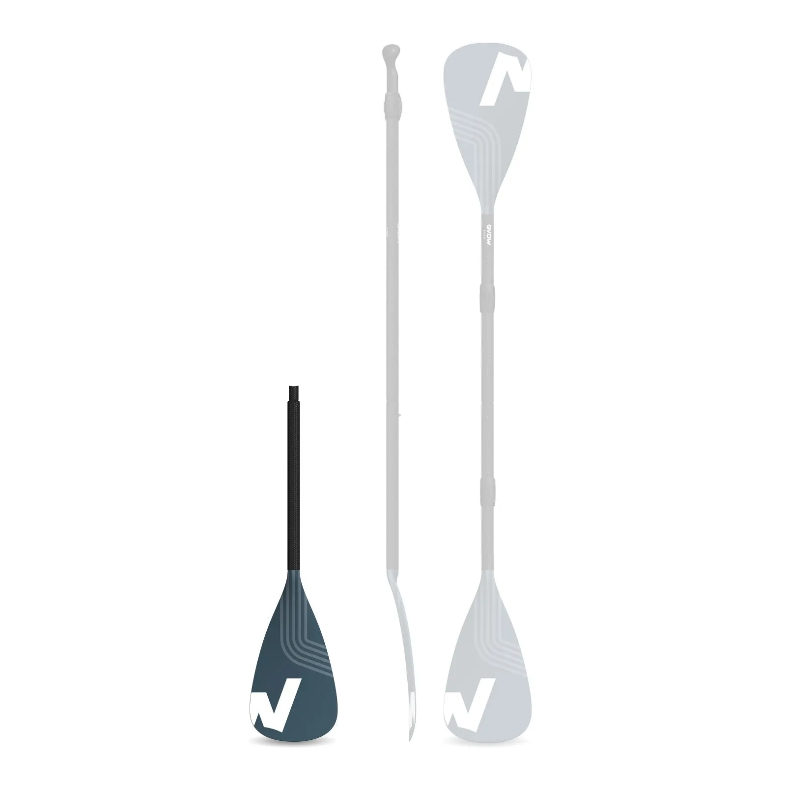 Pro SUP & Kayak Paddle Blade | Navy