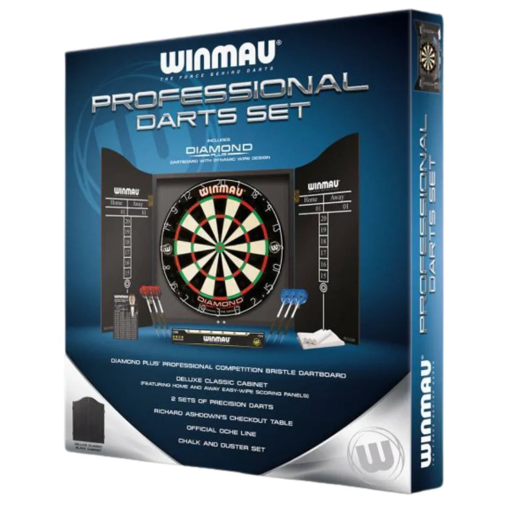 Professional Darts Cabinet Set