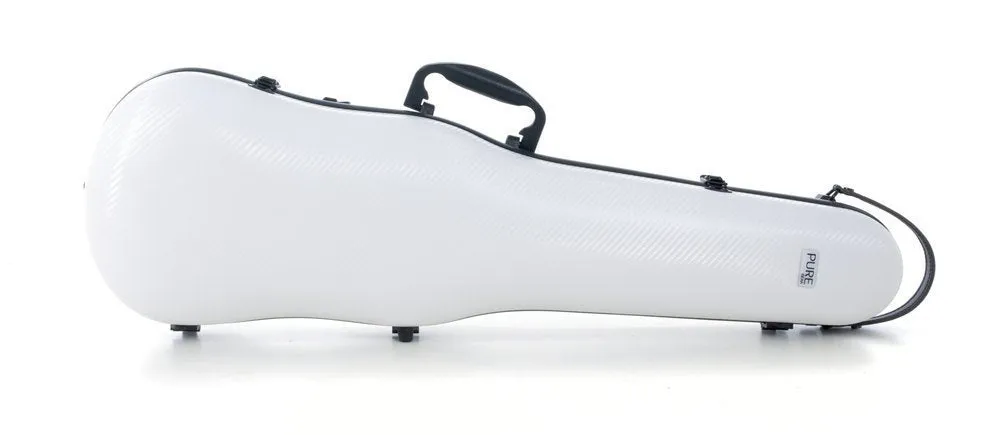 Pure Polycarbonate Shaped Violin Case - Multiple Colors