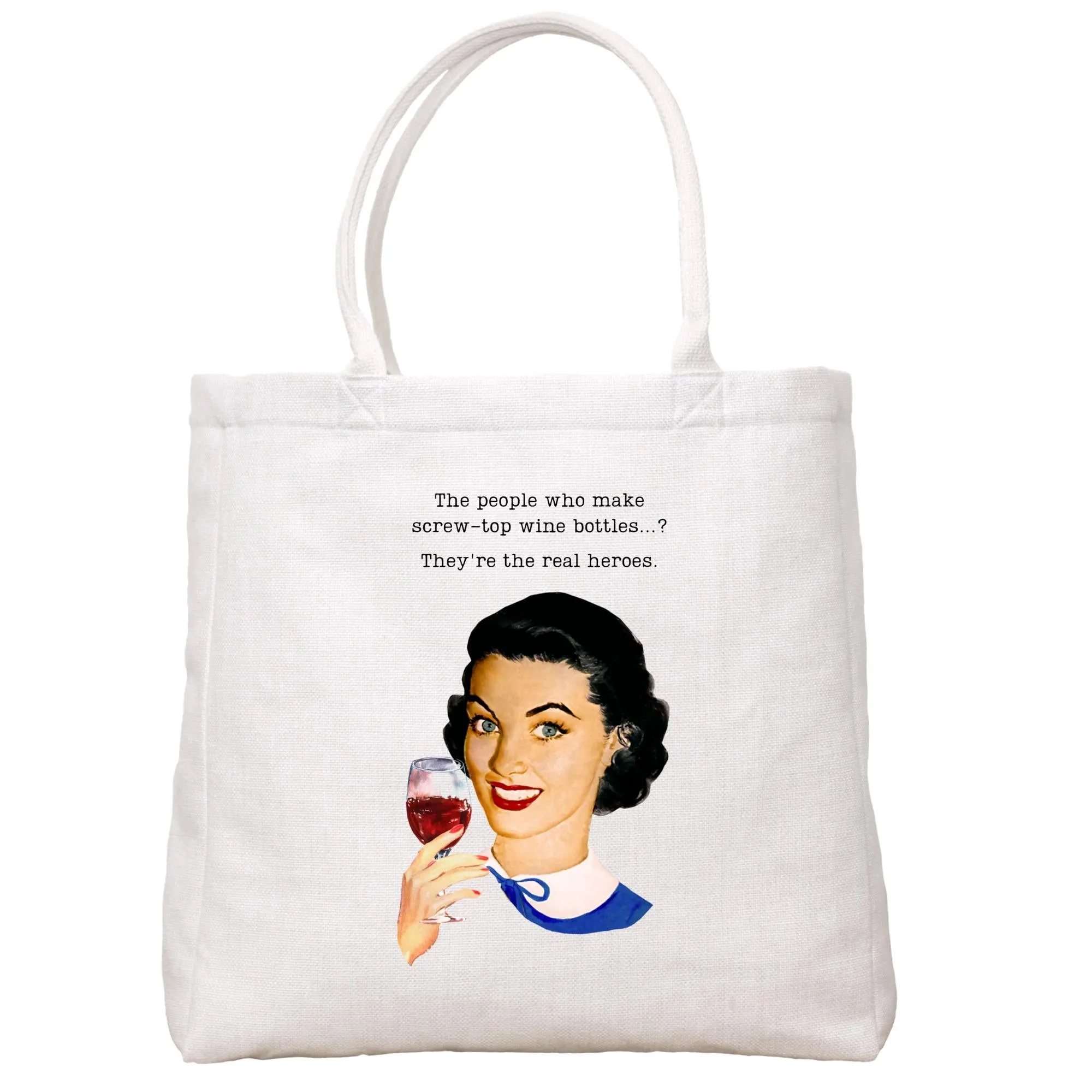 Real Heroes Tote Bag
