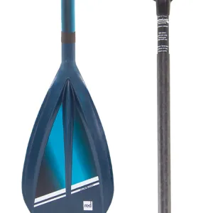 Red Prime Tough Adjustable SUP Paddle (Leverlock) (Blue)