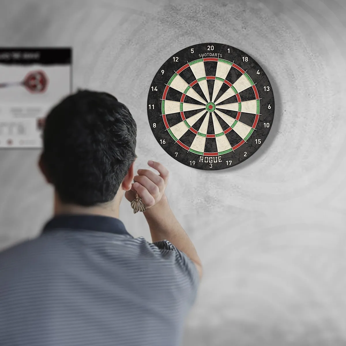 Rogue Bristle Dartboard