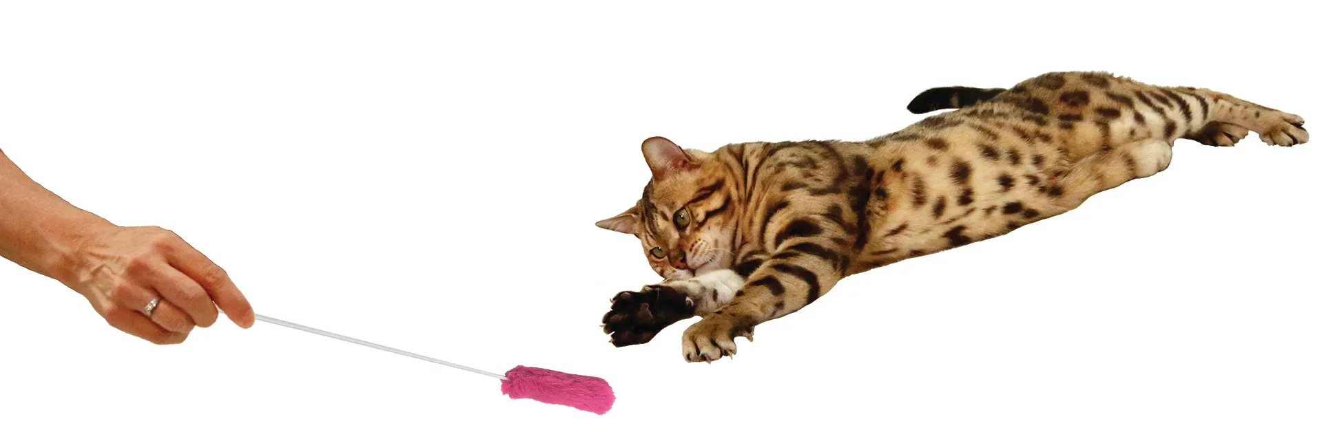 Rompicatz Basics - Plush Tip Teaser 3 pack - Pink