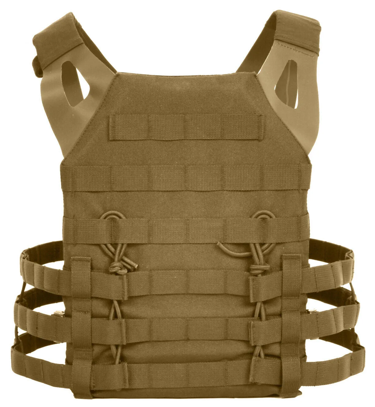 Rothco Lightweight Armor Plate Carrier Vest Oversized 2XL 3XL - Coyote Brown