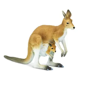 Safari Ltd.--Kangaroo with Joey Toy