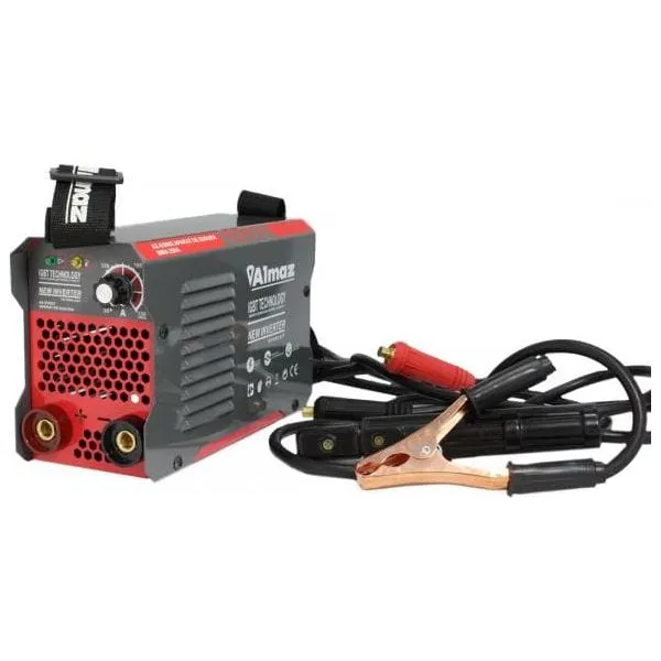 Set Aparat De Sudura Invertor Almaz 250A Az Es002   Masca De Sudura Heliomata