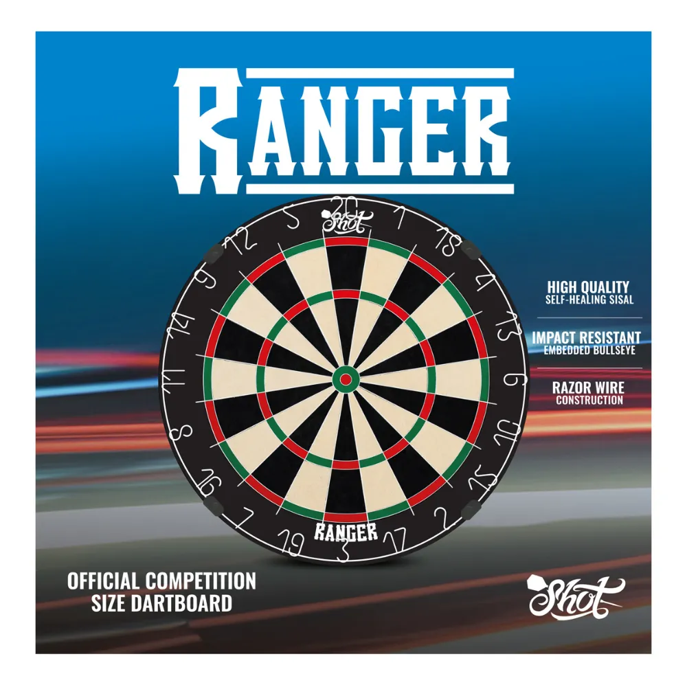 Shot Ranger, Printed Surround & Dart Mat COMBO
