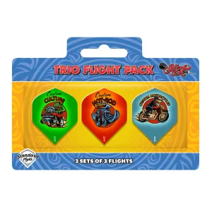 Shot Trio Pack-Professional Dart Flights