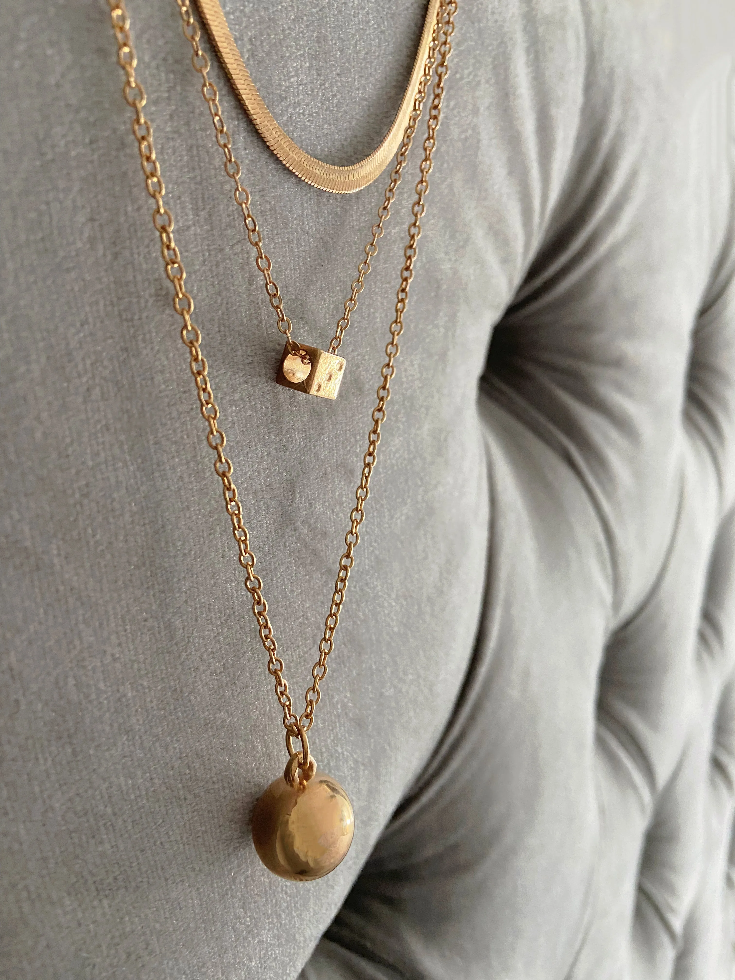Silk Harp | necklace
