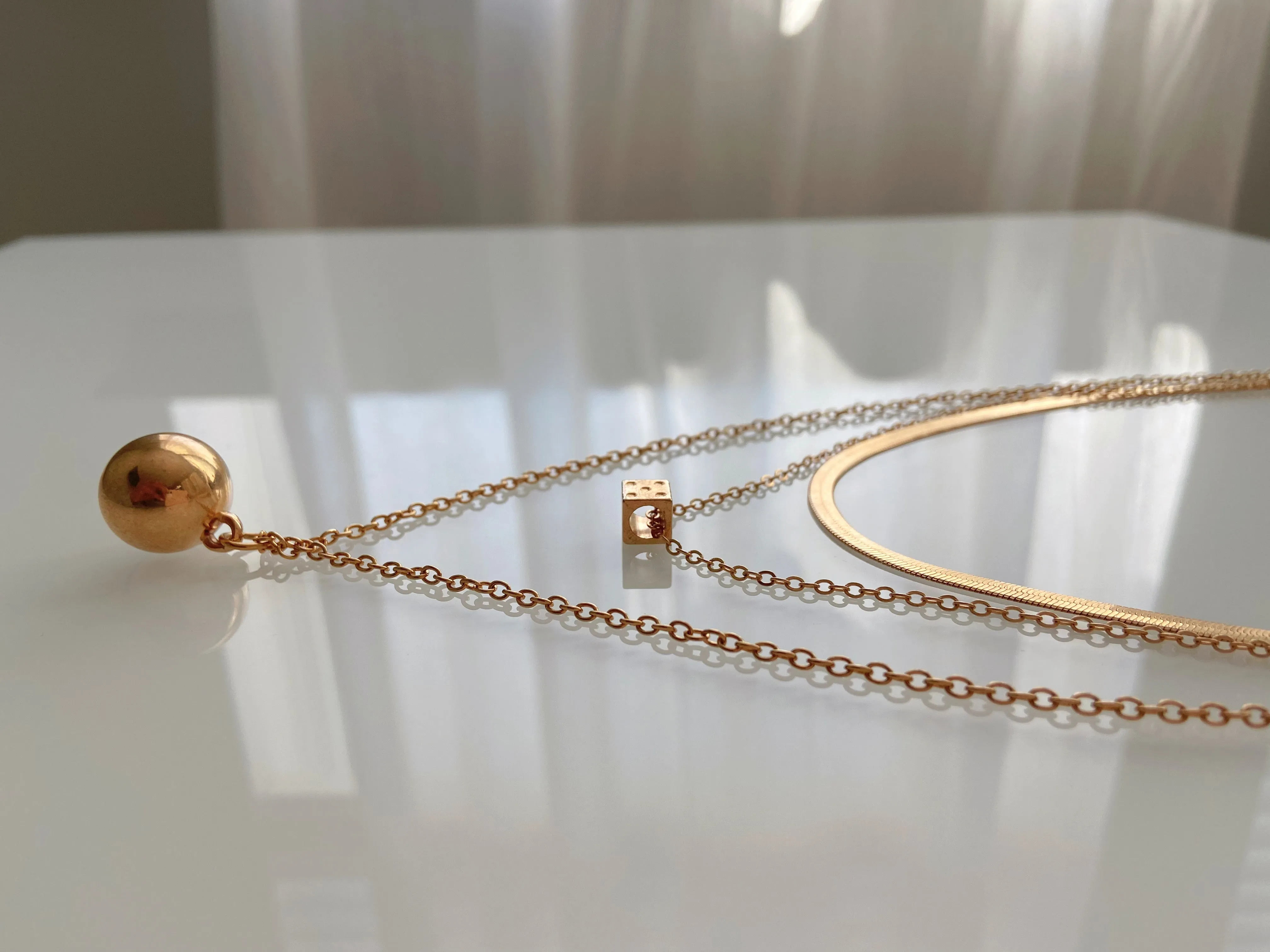 Silk Harp | necklace