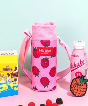 SNILLO STITCH Tumbler Pouch Raspberry - Pink