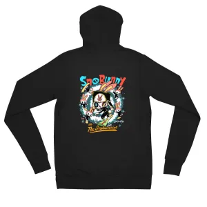 SnoBunny & SnoBunnies lightweight zip hoodie