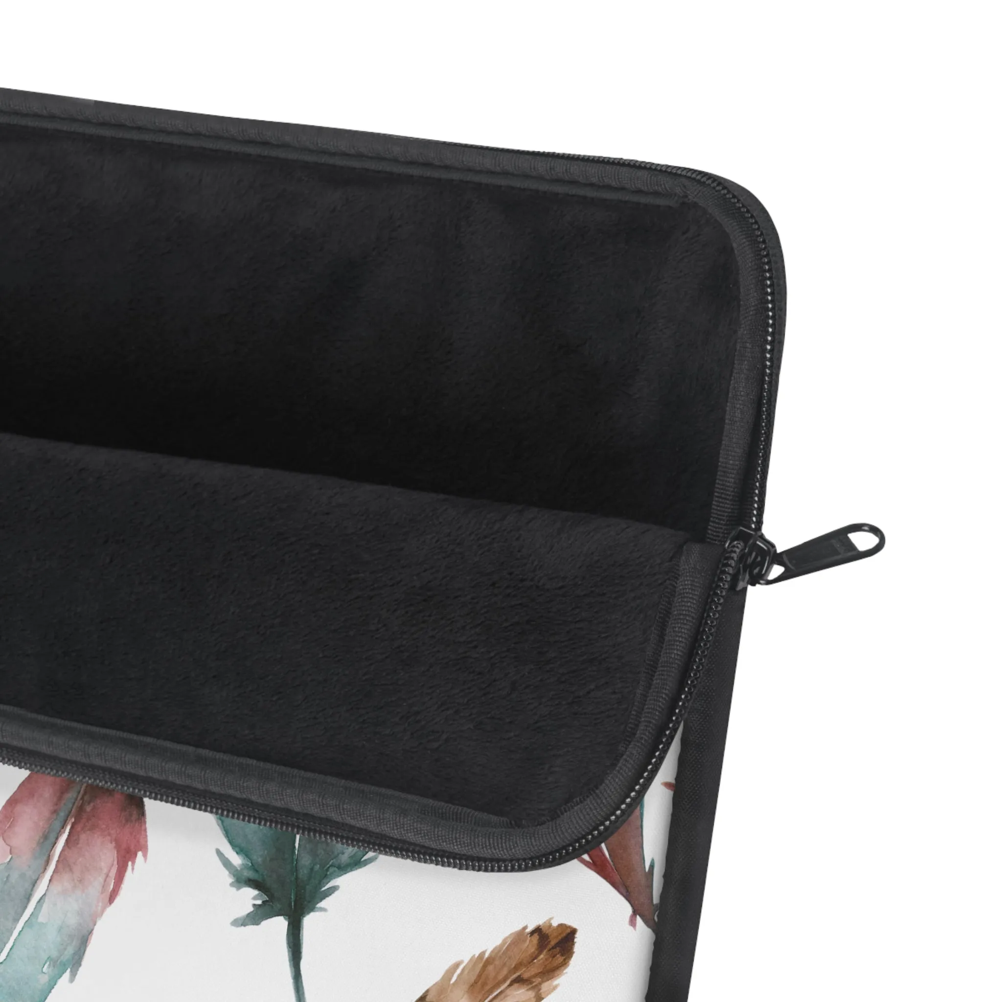 Sorceress' Wing Watercolor Feather Laptop Sleeve