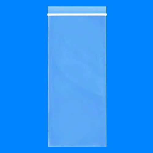 Spartan Industrial - 2” X 12” (1000 Pack) 2 Mil Clear Reclosable Zip Plastic Poly Bags with Resealable Lock Seal Zipper