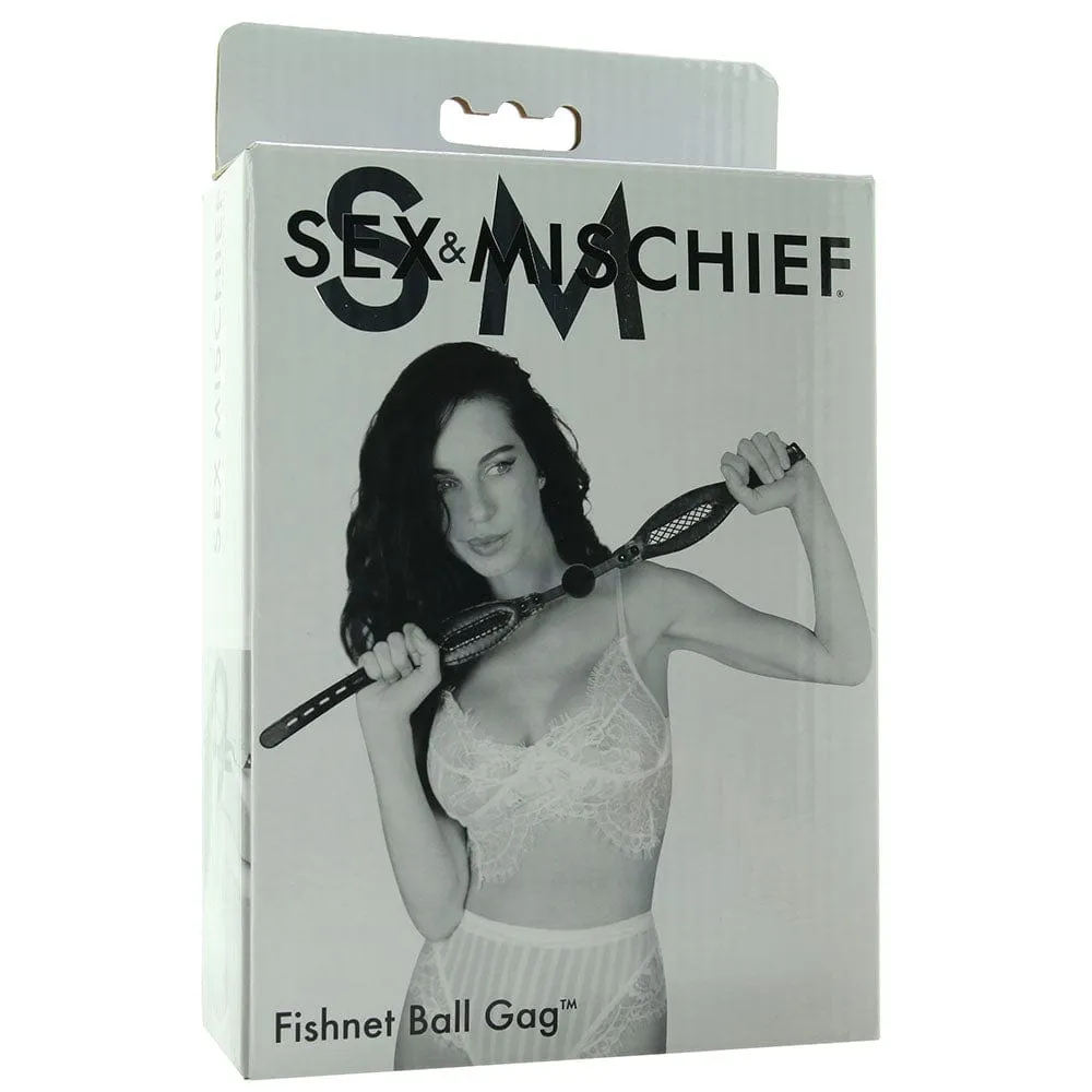 Sportsheets Sex & Mischief Fishnet Ball Gag
