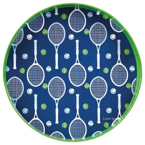 Spring Green Tennis Tray