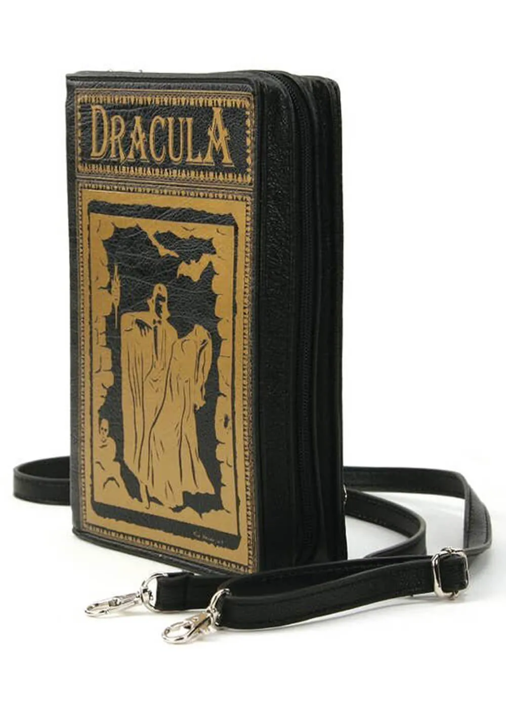 Succubus Bags Dracula Book Shoulderbag Black