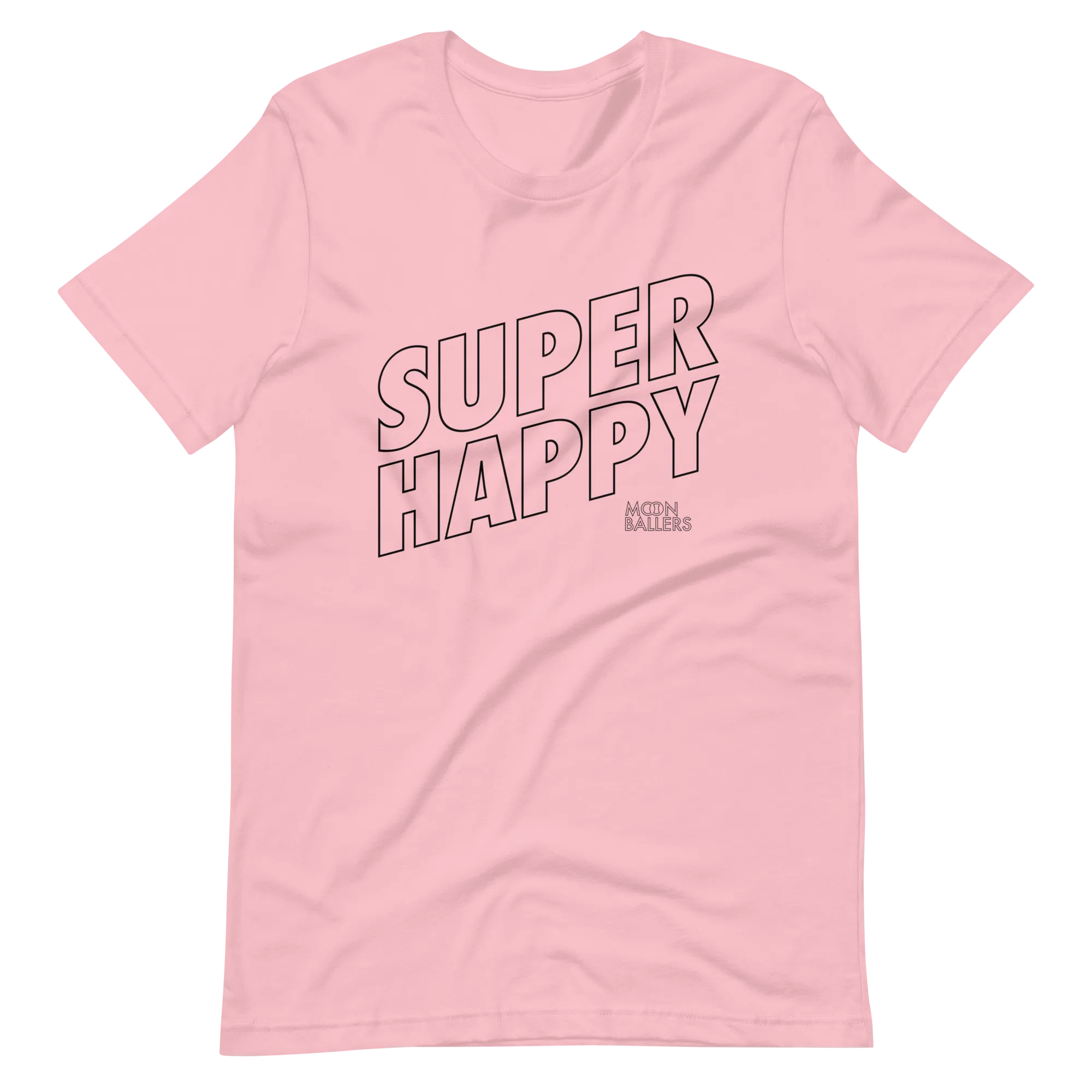 SUPER HAPPY - Short-Sleeve Unisex Tennis T-Shirt