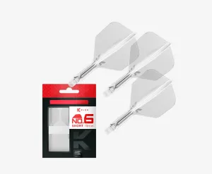 Target Darts K-Flex No6 Clear Flights