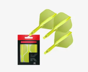 Target Darts Neon Yellow K Flex No2 Flights