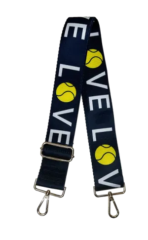 Tennis bag strap-Cross Body adjustable-LOVE