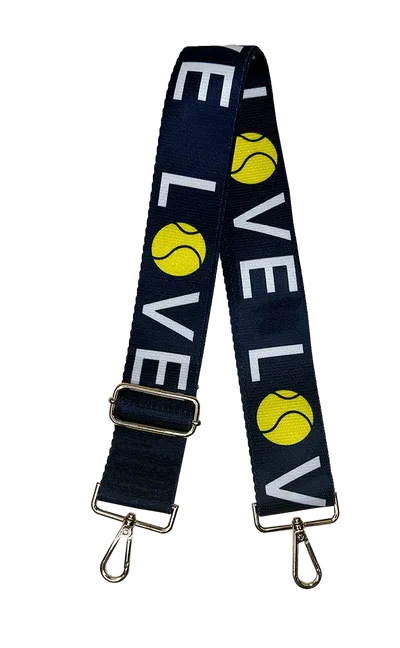 Tennis bag strap-Cross Body adjustable-LOVE