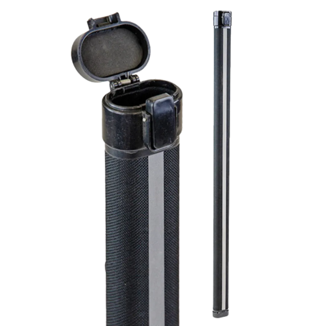 TG Aluminium Bow Tube with Fabric for Violin or Cello - Black