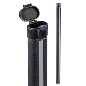 TG Aluminium Bow Tube with Fabric for Violin or Cello - Black