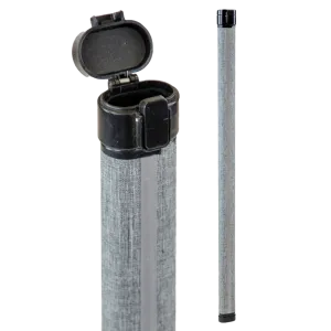 TG Aluminium Bow Tube with Fabric for Violin or Cello - Grey