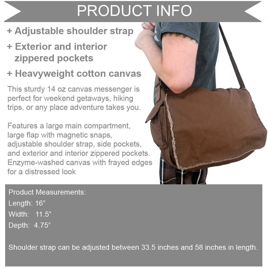 The Good Thing About Science Is That It's True Messenger Bag
