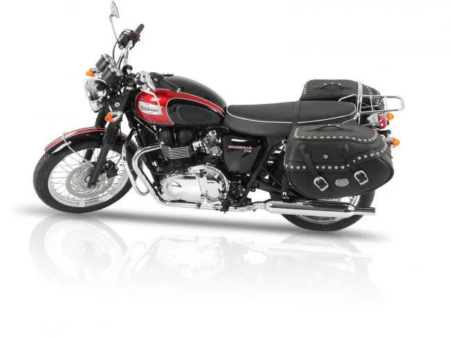 Triumph Bonneville / T100 / SE Carrier - Sidecases C-Bow (Chrome)