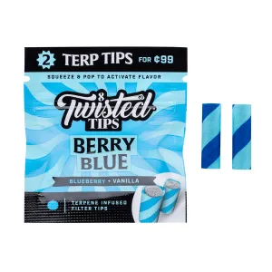 Twisted Tips Berry Blue Filter Tips
