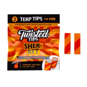 Twisted Tips Sherbet Filter Tips