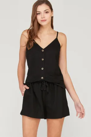 VENICE BUTTON DOWN CAMI-