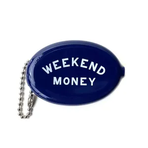 Weekend Money Rubber Coin Pouch
