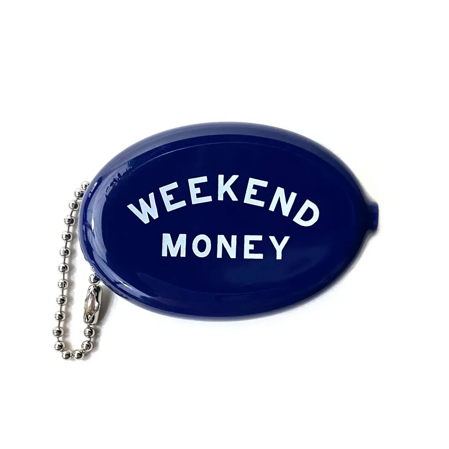Weekend Money Rubber Coin Pouch