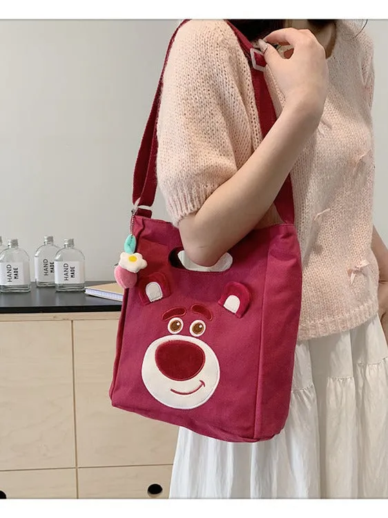Women's Plush Clow Make-up Cute Birthday Bags